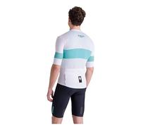 Santini Bianchi Milano Race 2025 Short Sleeve Jersey L White