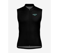 Santini Bianchi Milano Windshell Windproof Vest Black - XS