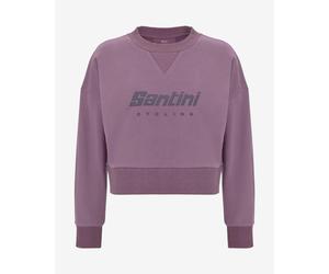 Santini Brand Dark Purple Sweatshirt Women - L