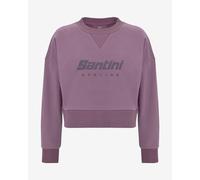 Santini Brand Dark Purple Sweatshirt Women - XL