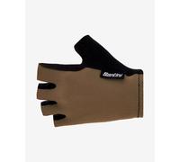 Santini Brisk Gloves brown black - M