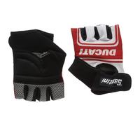 Santini Ducati Classic Race Mitt - White/Red (XL-2XL) Size: XL-2XL
