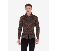 Santini Dylan Long Sleeve Shirt Brown L Men,Women