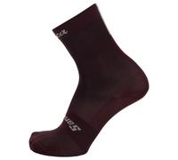 Santini - Eroica Quiete - Cycling socks size 10-12,5, black/brown