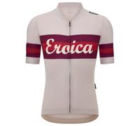 Santini Eroica Timo Short Sleeve Jersey Beige M Men M Cappuccino