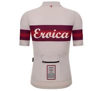 Santini - Eroica Timo S/S Jersey - Cycling jersey size XXL, grey