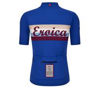 Santini Eroica Timo Short Sleeve Jersey Blue S Men S Navy