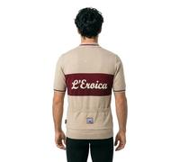 Santini Eroica Vino Short Sleeve Jersey Beige M Men M Cappuccino