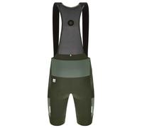Santini Gravel Bib Shorts S Military Green