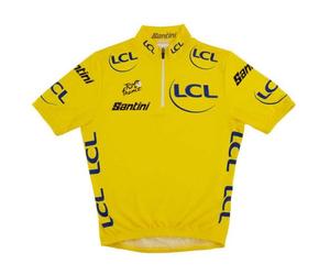 Santini Kid's Overall Leader Jersey - Tour de France Official Yellow