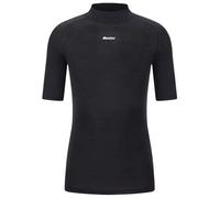 Santini Lana Short Sleeve Base Layer Black XS Men