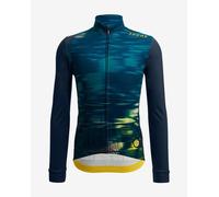Santini Le Maillot Jaune Long Sleeve Jersey Blue 3XL Men