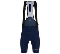 Santini Le Maillot Jaune Bib Shorts Blue XS Men