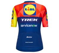 Santini - Women's Lidl Trek Jersey - Cycling jersey size XL, blue