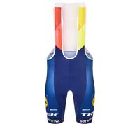 Santini - Lidl Trek Bib Shorts - Cycling bottoms size XXL, blue