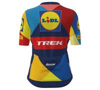 Santini Lidl Trek Short Sleeve Jersey L Multicolor
