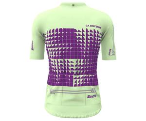 Santini Liege Bastogne Short Sleeve Jersey 2XL Print