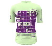 Santini Liege Bastogne Short Sleeve Jersey L Print