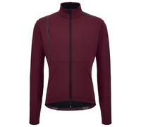 Santini - Lined Windproof Winter Cycling Jacket - Cycling jacket size 3XL, red