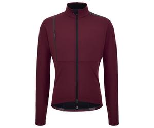 Santini - Lined Windproof Winter Cycling Jacket - Cycling jacket size 3XL, red