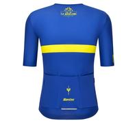Santini Maillot Jaune Col De La Madeleine 2025 Short Sleeve Jersey L Print