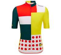 Santini - Maillot Jaune Official Jersey - Cycling jersey size 3XL, multi