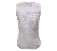 Santini Mj Lieve Mont Ventoux Sleeveless Base Layer Grey XS Men