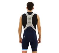 Santini Mj Mont Ventoux Bib Shorts White,Blue L Men