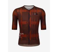 Santini Momentum Series x Mads Pedersen short sleeve jersey brown Sl ut - S