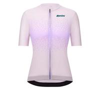 Santini Moon Short Sleeve Jersey 3XL Purple