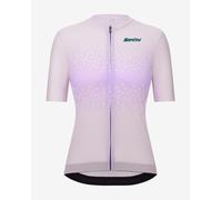 Santini Moon short sleeve jersey pale pink white women Classic fit - L