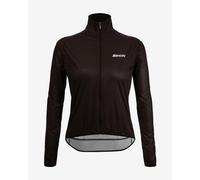 Santini Nebula Light Windbreaker Jacket Black Women - Classic Cut - M