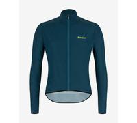 Santini Nebula Puro Light Windbreaker Jacket Dark Turquoise - Classic Cut - XS