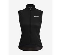 Santini Nebula Windproof Vest Black Women - Classic Cut - L