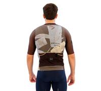 Santini Note Short Sleeve Jersey 3XL Chocolate Brown