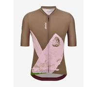 Santini Note short sleeve jersey brown - L