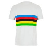 Santini Official Uci Rainbow 2025 Short Sleeve T-shirt Multicolor 11 Years Boys,Girls
