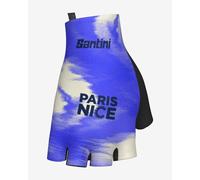 Santini Paris-Nice 2025 Gloves blue white - S