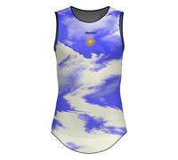 Santini Paris-nice 2025 Sleeveless Base Layer XS Print