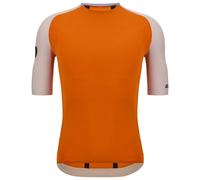Santini - Pelle Stelth Fir Slip-On Jersey - Cycling jersey size XL, orange