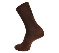 Santini Puro Socks UK 10-12.5 Chocolate Brown