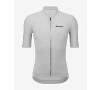 Santini Sensation Jersey short sleeve off-white grey - S
