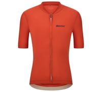Santini Sensation short sleeve jersey brick orange Slim Fit - XS