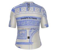 Santini Tdf Arrivée Arc De Triomphe 2025 Short Sleeve Jersey XL White