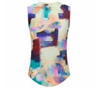 Santini Tdf Arrivée Montmartre Sleeveless Base Layer M Blue