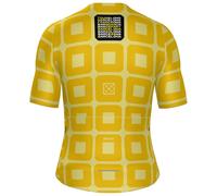 Santini Tdf Grand Départ Barcelone Short Sleeve Jersey XS Yellow