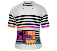 Santini Tdffaz Grand Départ Bretagne 2025 Short Sleeve Jersey 2XL Print