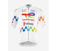 Santini Team TotalEnergies 2026 Icon Classic Short Sleeve Jersey White - XL