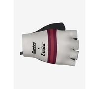 Santini Eroica Timo Short Gloves White M M Cappuccino