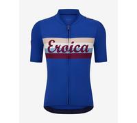 Santini Eroica Timo Short Sleeve Jersey Blue L Men L Navy